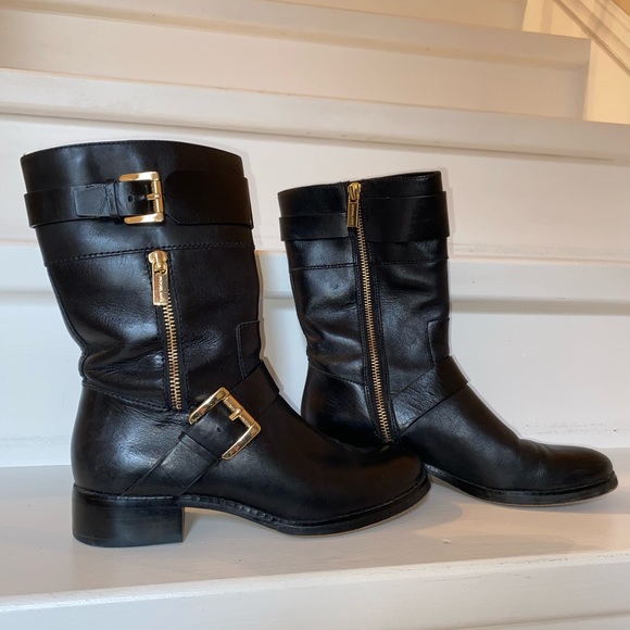 Micheal Kors Gansevoort Boots with Buckle - Picture 1 of 4